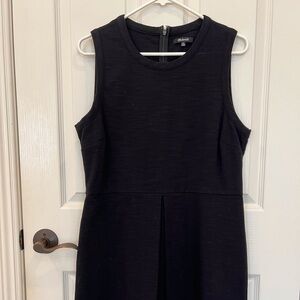 Madewell Sleeveless Black A-Line Dress